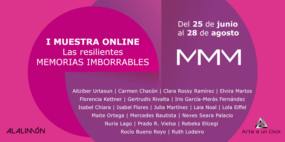 Las Resilientes: Memorias imborrables. Exposición online MMM - entrevistas gestoras