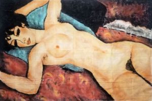Desnudo acostado_Gabriela Reyna | Mujeres Mirando Mujeres | Nayr López García